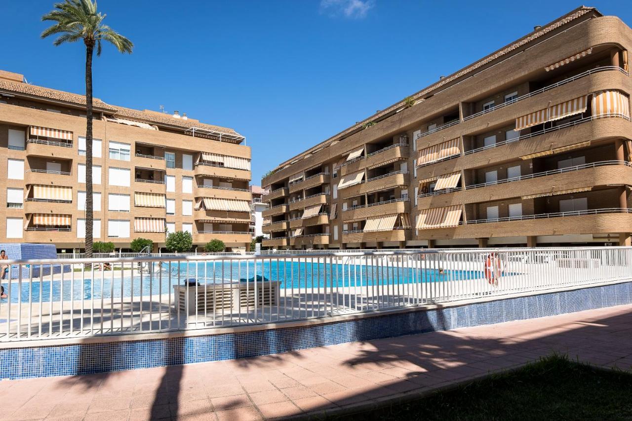 Beach Paradise Flat In Denia Centre W/ Large Pool Eksteriør bilde